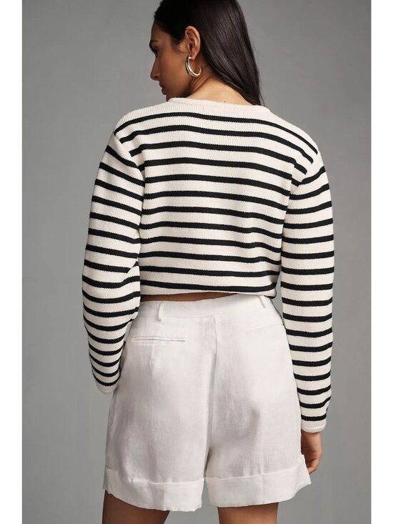 Anthropologie Faithfull Les Deux Linen Shorts Size Small MSRP$169.00 - Picture 2 of 6